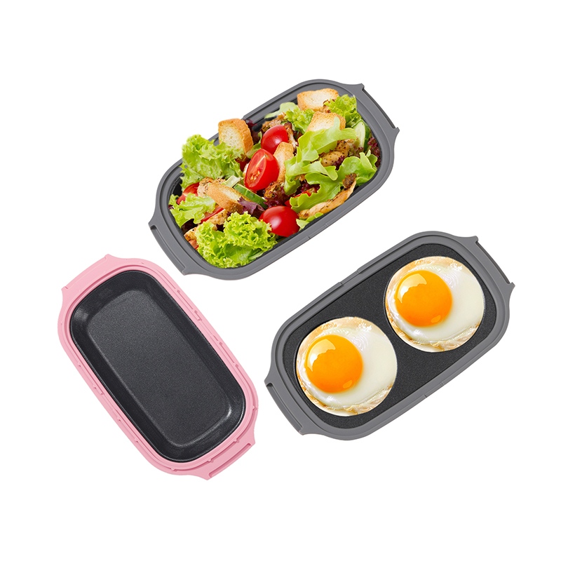 3-in-1-Mikrowellengrill mit mehreren Töpfen