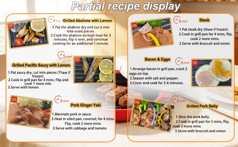 HeMaSe Oval Microwave Grill Multi-Pot - Universal Size Fits Most Household Microwaves from 800W to 1200W